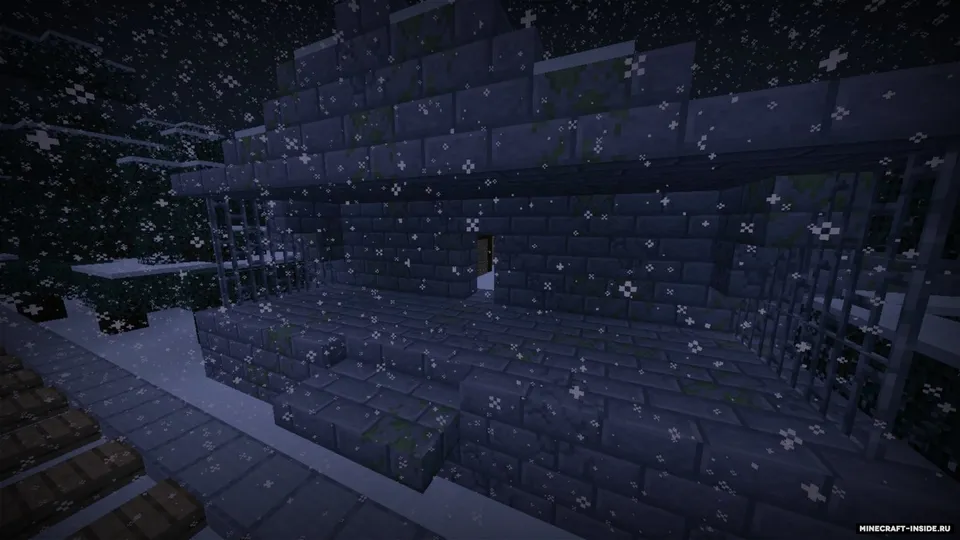 Qishki safar: Bir tomonlama chipta — Minecraft xarita, rasm 4