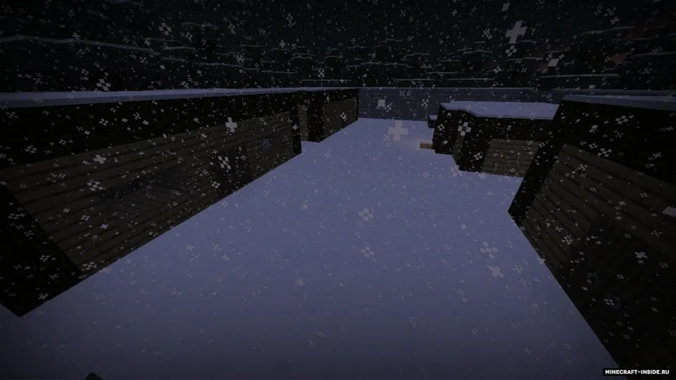 Qishki safar: Bir tomonlama chipta — Minecraft xarita, rasm 6
