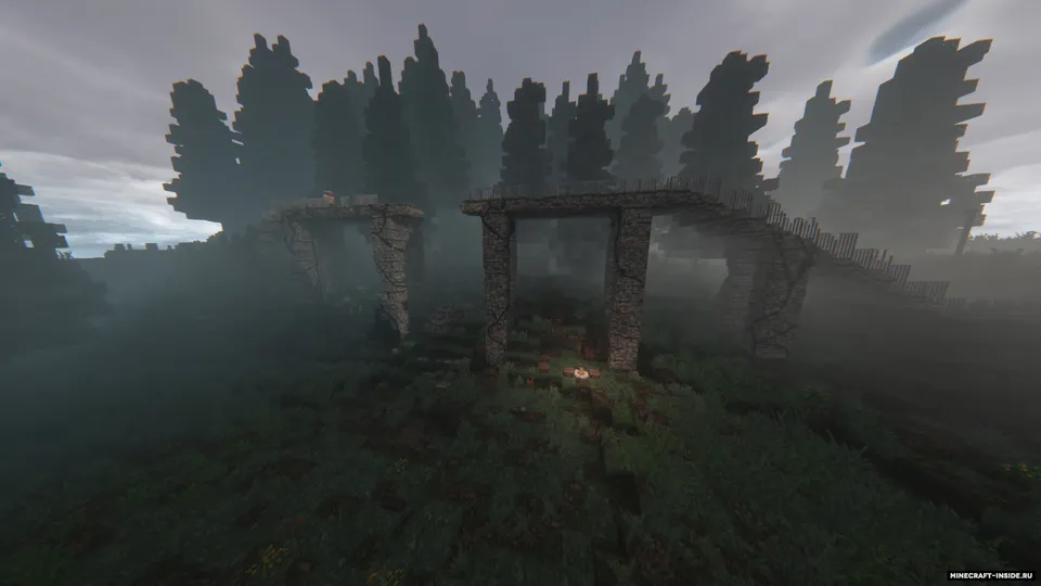 O'rmon sirlari: Okkultizm yirtqichlari — Minecraft xarita, rasm 4