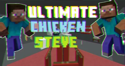 Ultimate chicken Steve — Minecraft xarita, rasm 1