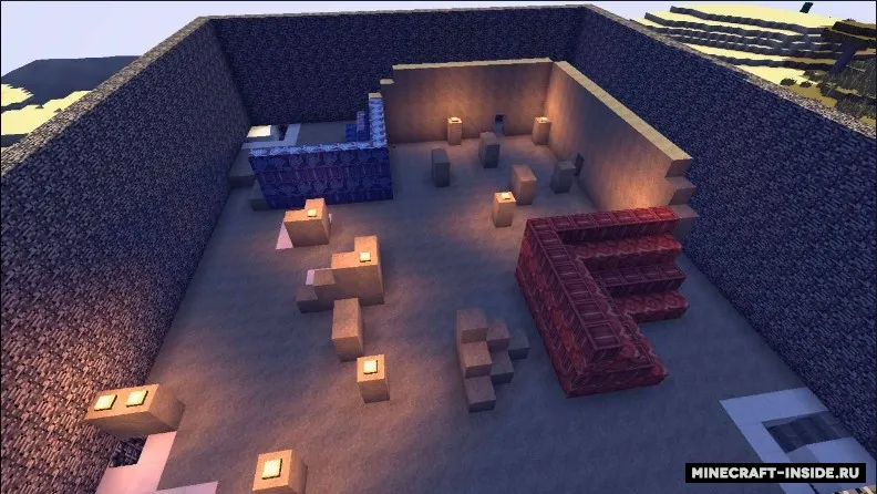 Aim 1vs1 maps — Minecraft xarita, rasm 7
