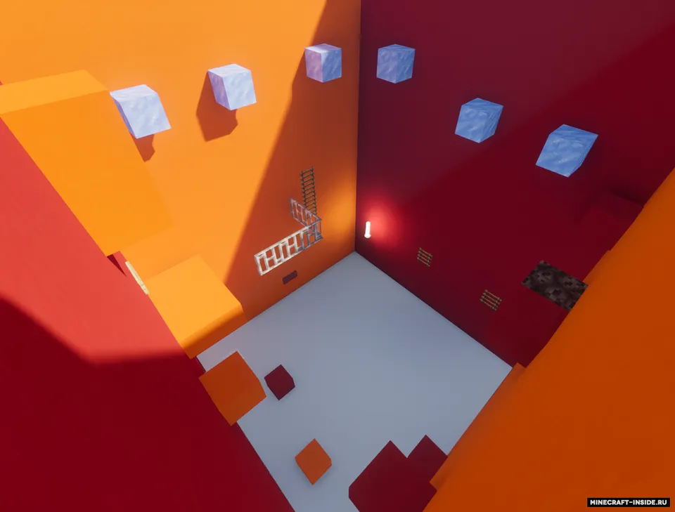 First parkour — Minecraft xarita, rasm 2
