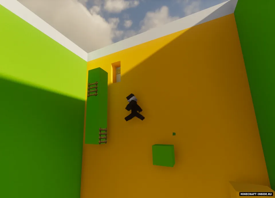 First parkour — Minecraft xarita, rasm 5