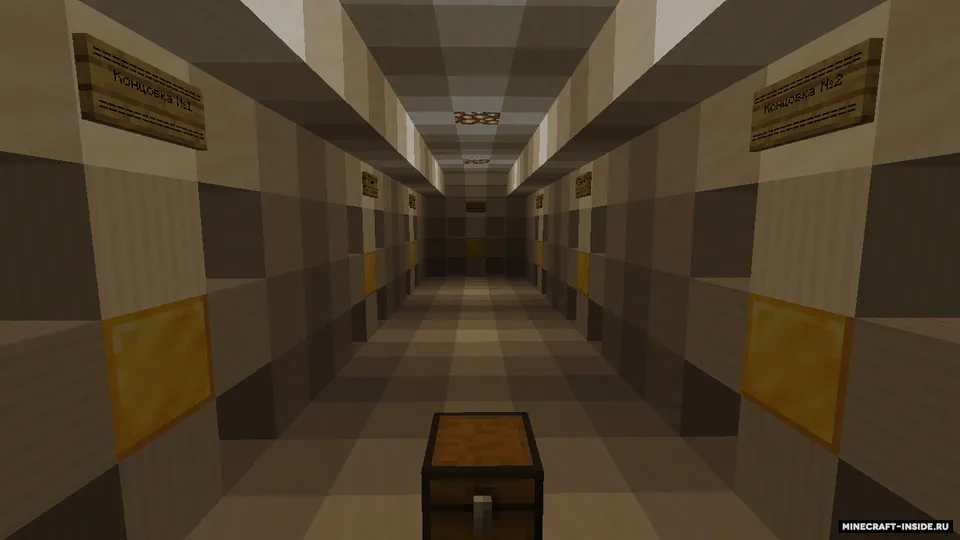 The button — Minecraft xarita, rasm 5