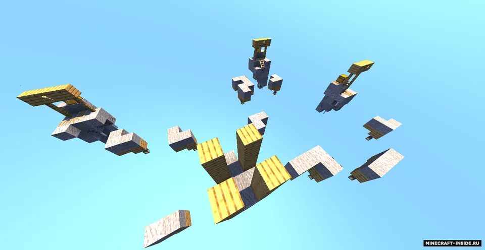 Parkour island II — Minecraft xarita, rasm 2