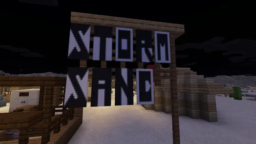 Qum bo'ronidagi qotillik (Texas) — Minecraft xarita, rasm 1