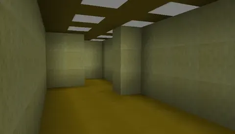 Backrooms inside minecraft