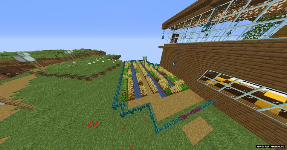 Katta uchuvchi oroldagi uy — Minecraft xarita, rasm 6