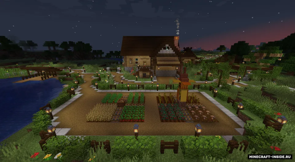 Daryo bo'yidagi uy — Minecraft xarita, rasm 2