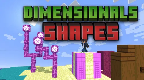 O'lchov shakllari — Minecraft xarita, rasm 1