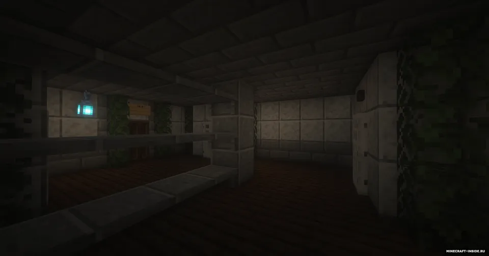 Hech qaerga koridor II - The Bunker — Minecraft xarita, rasm 2