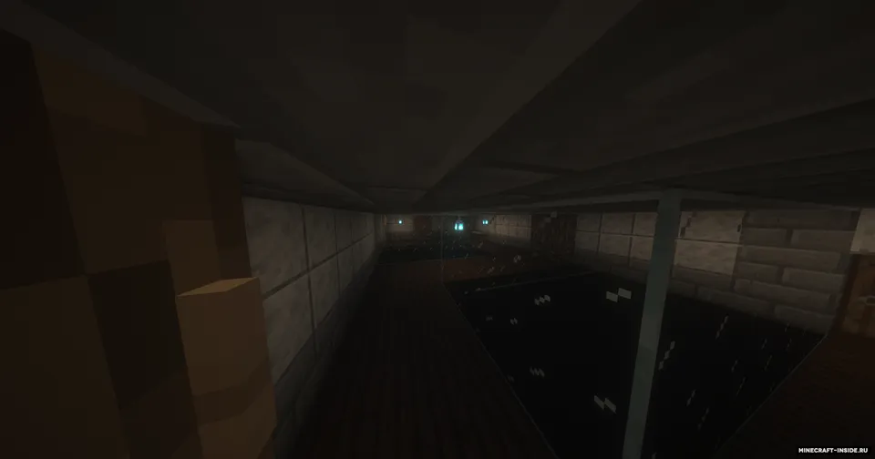 Hech qaerga koridor II - The Bunker — Minecraft xarita, rasm 6