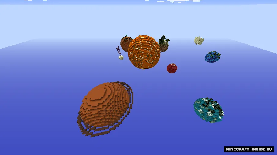 Sayyoralarda omon qolish — Minecraft xarita, rasm 2