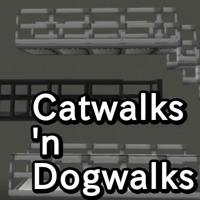 Catwalks 'n Dogwalks — Minecraft mod, rasm 1