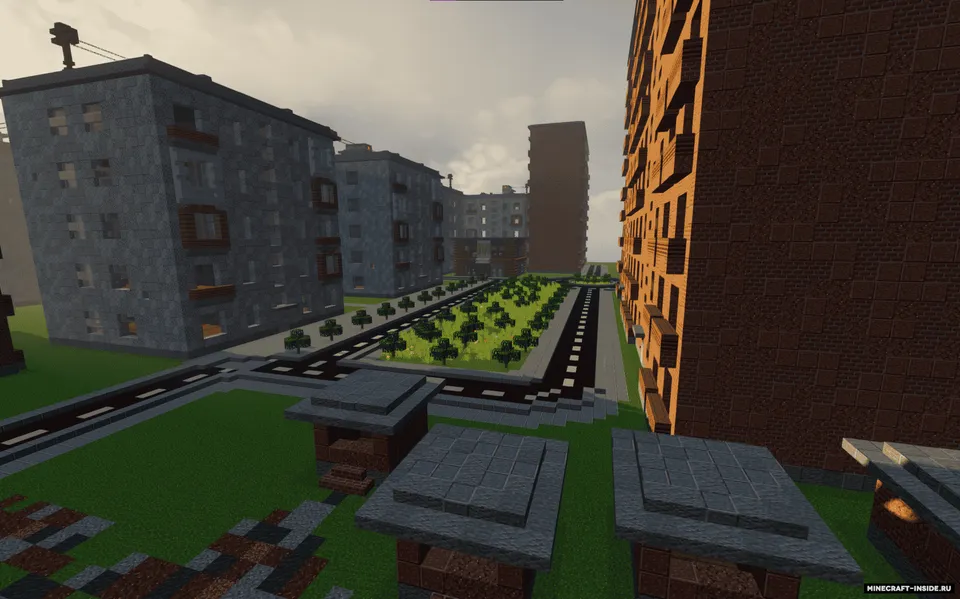 Rossiya chuqurida bir joyda — Minecraft xarita, rasm 5