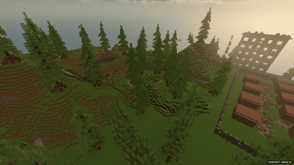 Rossiya chuqurida bir joyda — Minecraft xarita, rasm 8