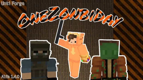 OneZombiDay — Minecraft xarita, rasm 1