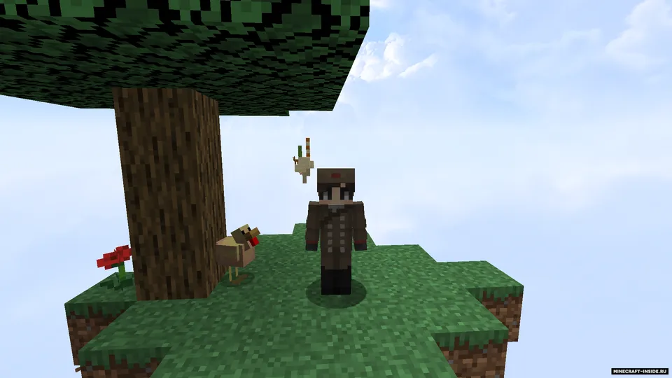 SkyBlock: return from ash — Minecraft xarita, rasm 2