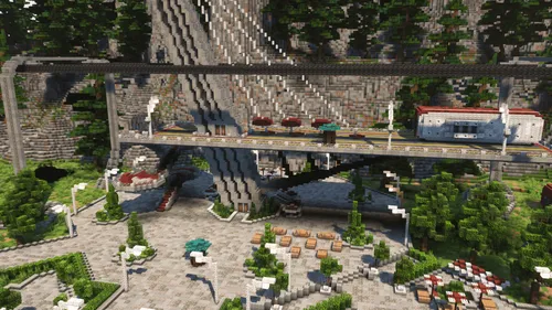 Atomic Heart o'yinidan VDNX — Minecraft xarita, rasm 1