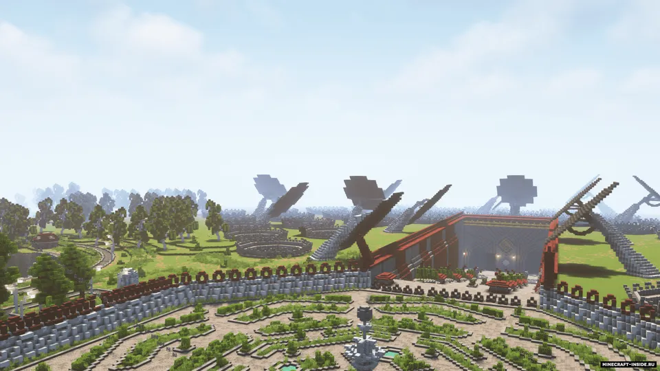 Atomic Heart o'yinidan VDNX — Minecraft xarita, rasm 2