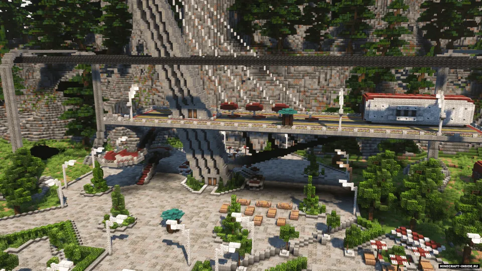 Atomic Heart o'yinidan VDNX — Minecraft xarita, rasm 3