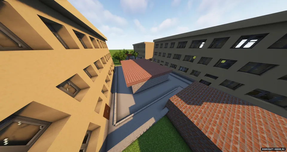 Postsovet hovlisi — Minecraft xarita, rasm 3
