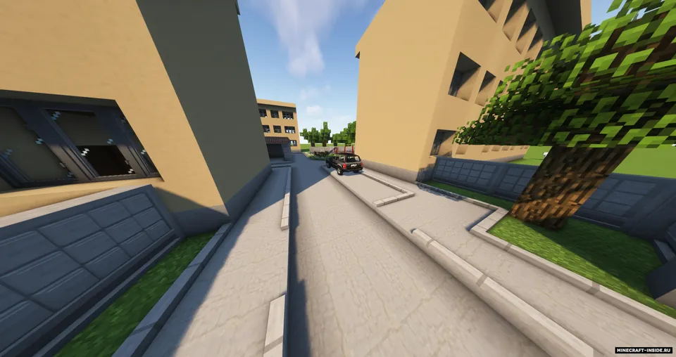 Postsovet hovlisi — Minecraft xarita, rasm 8