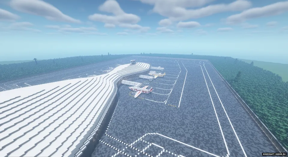 Aeroport — Minecraft xarita, rasm 2