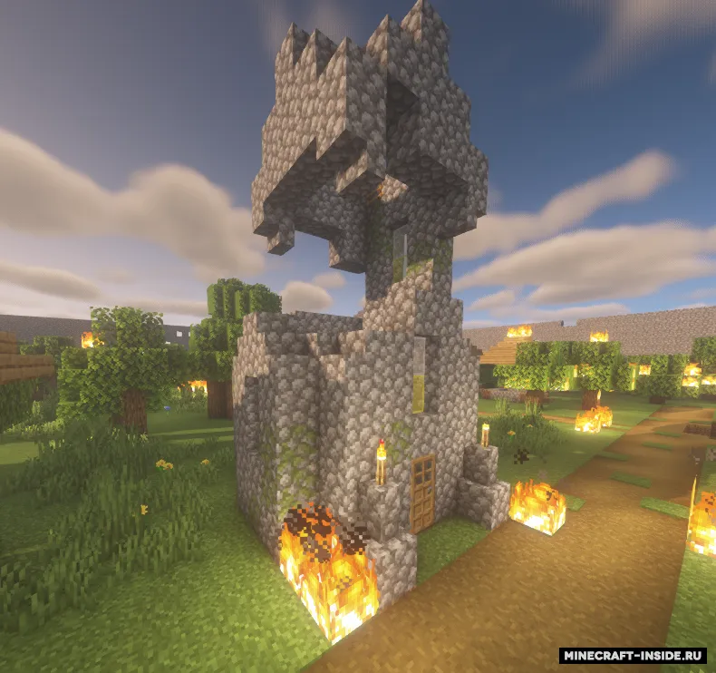 Village Defence — Minecraft xarita, rasm 2