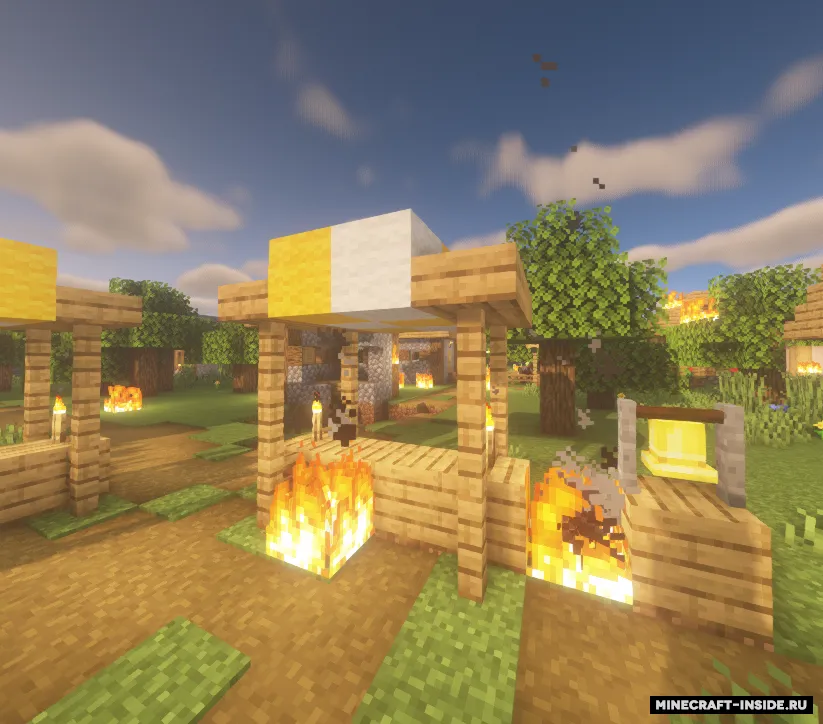 Village Defence — Minecraft xarita, rasm 5