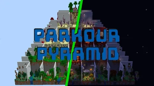 Parkour Pyramid by JaMpEr — Minecraft xarita, rasm 1
