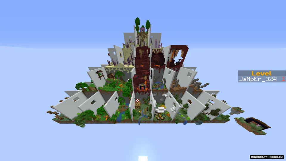 Parkour Pyramid by JaMpEr — Minecraft xarita, rasm 7