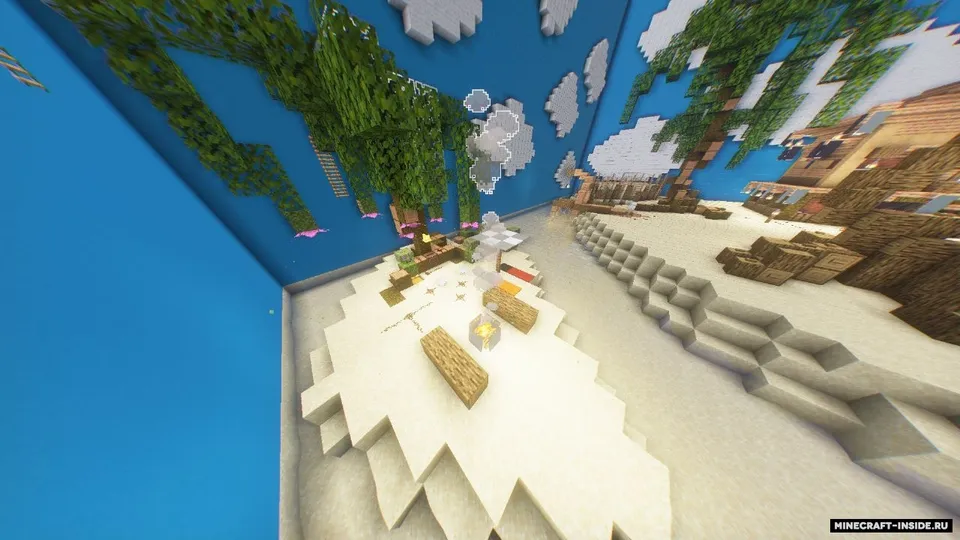 Yashirinmachoq: Jannat oroli va tashlandiq kasalxona — Minecraft xarita, rasm 7