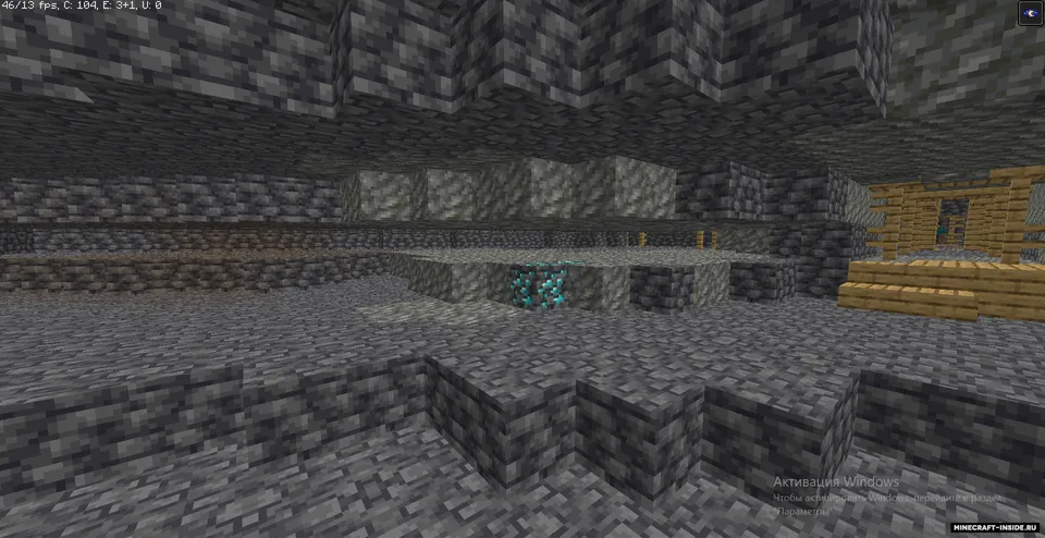 Darkness in the mine — Minecraft xarita, rasm 6