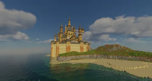 Roriksted qal'asi — Minecraft xarita, rasm 1