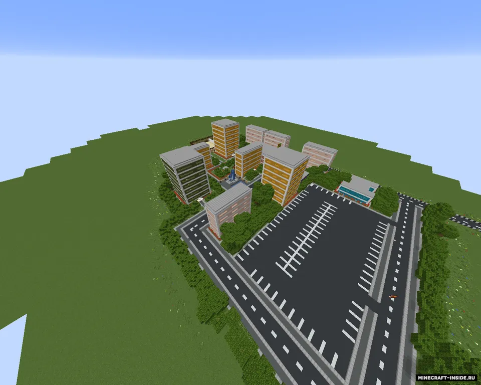 "Xurbinskiy" shahar tipidagi posyolka — Minecraft xarita, rasm 3