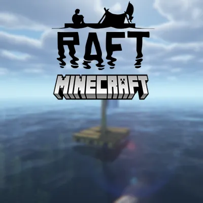 Raft - Sol ustida omon qolish — Minecraft xarita, rasm 1