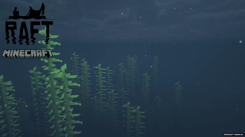 Raft - Sol ustida omon qolish — Minecraft xarita, rasm 3