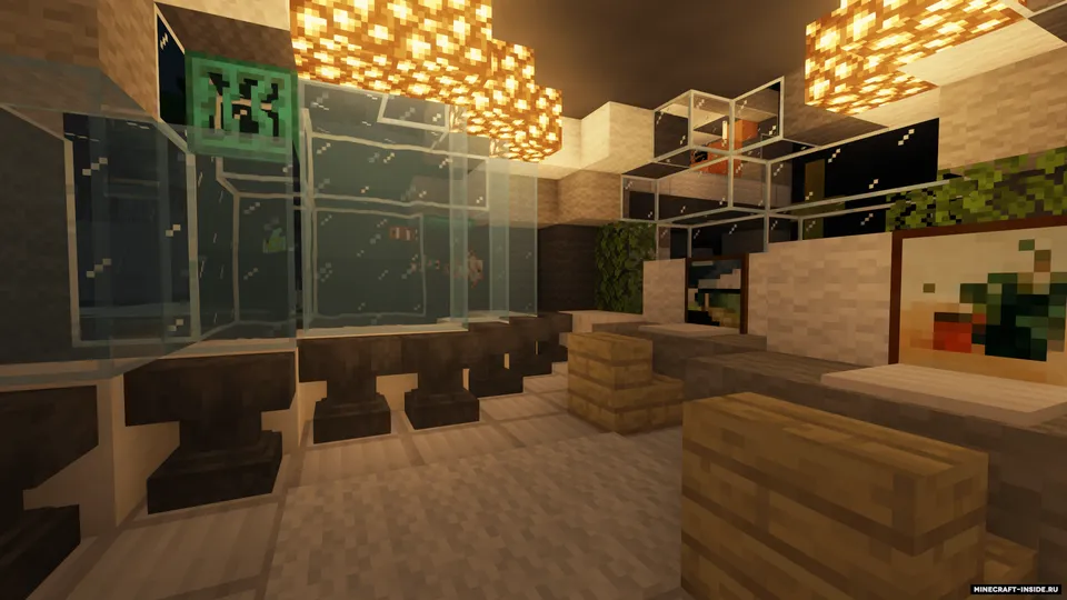 Kosmik bazada yashirinmachoq — Minecraft xarita, rasm 5