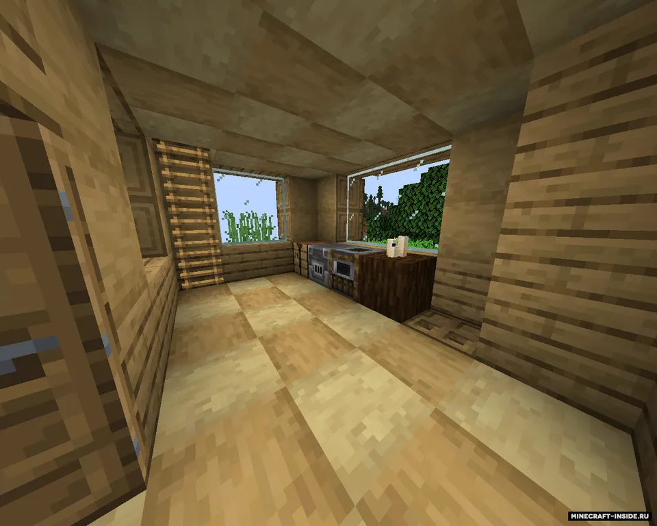 Tog'dagi uy — Minecraft xarita, rasm 4
