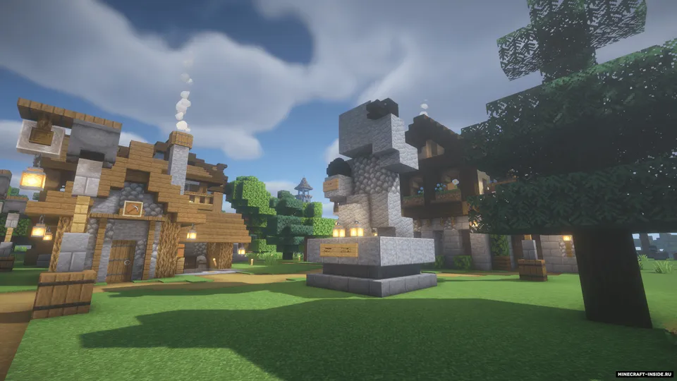 Bekgraund — Minecraft xarita, rasm 2