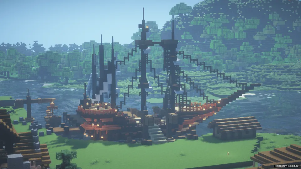 Bekgraund — Minecraft xarita, rasm 4