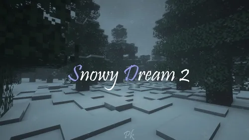 Snowy Dream 2 — Minecraft xarita, rasm 1