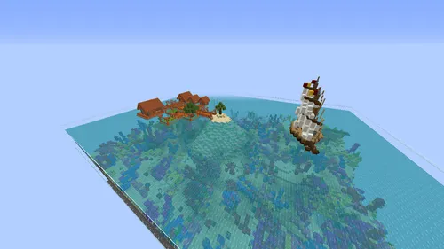 Skyblock 6 island — Minecraft xarita, rasm 1