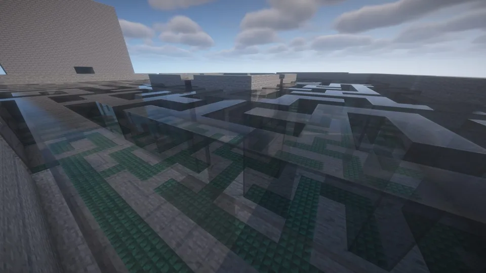 Four bridges without end — Minecraft xarita, rasm 3