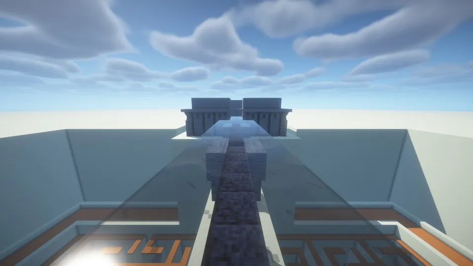 Four bridges without end — Minecraft xarita, rasm 4