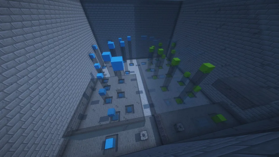 Four bridges without end — Minecraft xarita, rasm 5