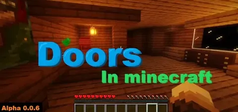 Doors in Minecraft