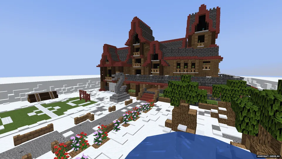 Winter — Minecraft xarita, rasm 2