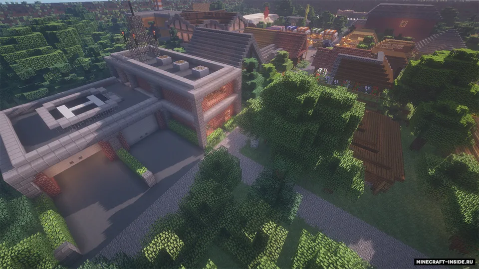 Minecraftdagi mini shahar — Minecraft xarita, rasm 2